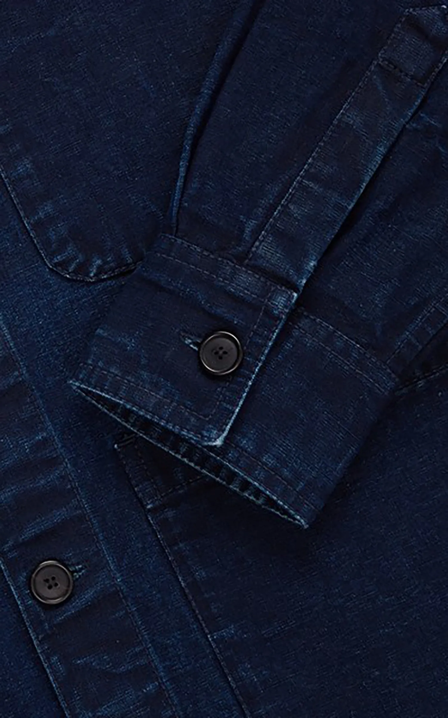 3sixteen Shop Jacket Canvas Indigo sold by Cultizm product image thumbnail 5