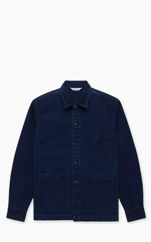 3sixteen Shop Jacket Canvas Indigo sold by Cultizm