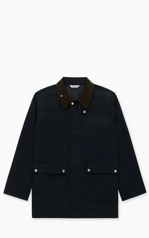 3sixteen Country Jacket Waxed Nylon Black sold by Cultizm