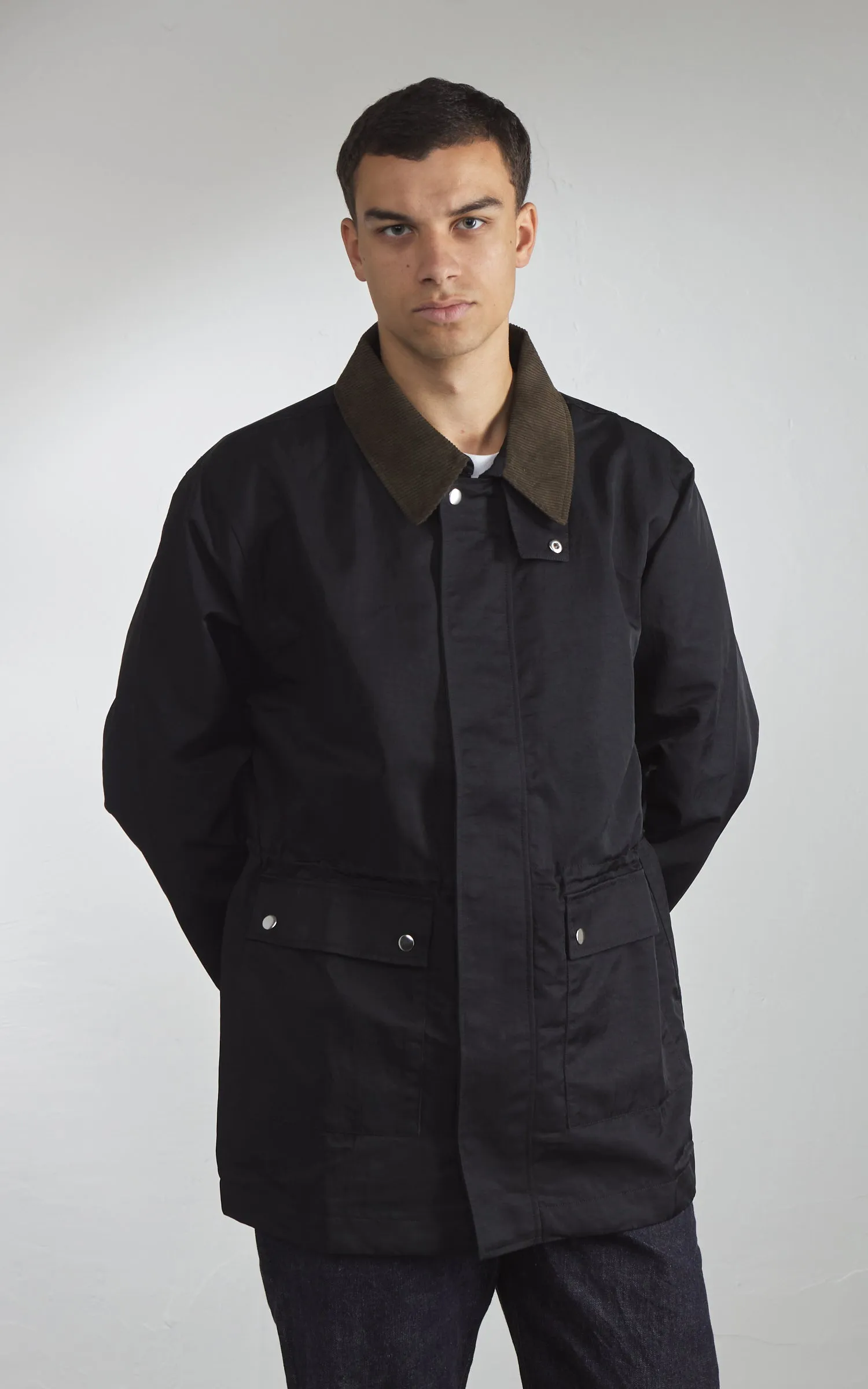 3sixteen Country Jacket Waxed Nylon Black sold by Cultizm product image thumbnail 2