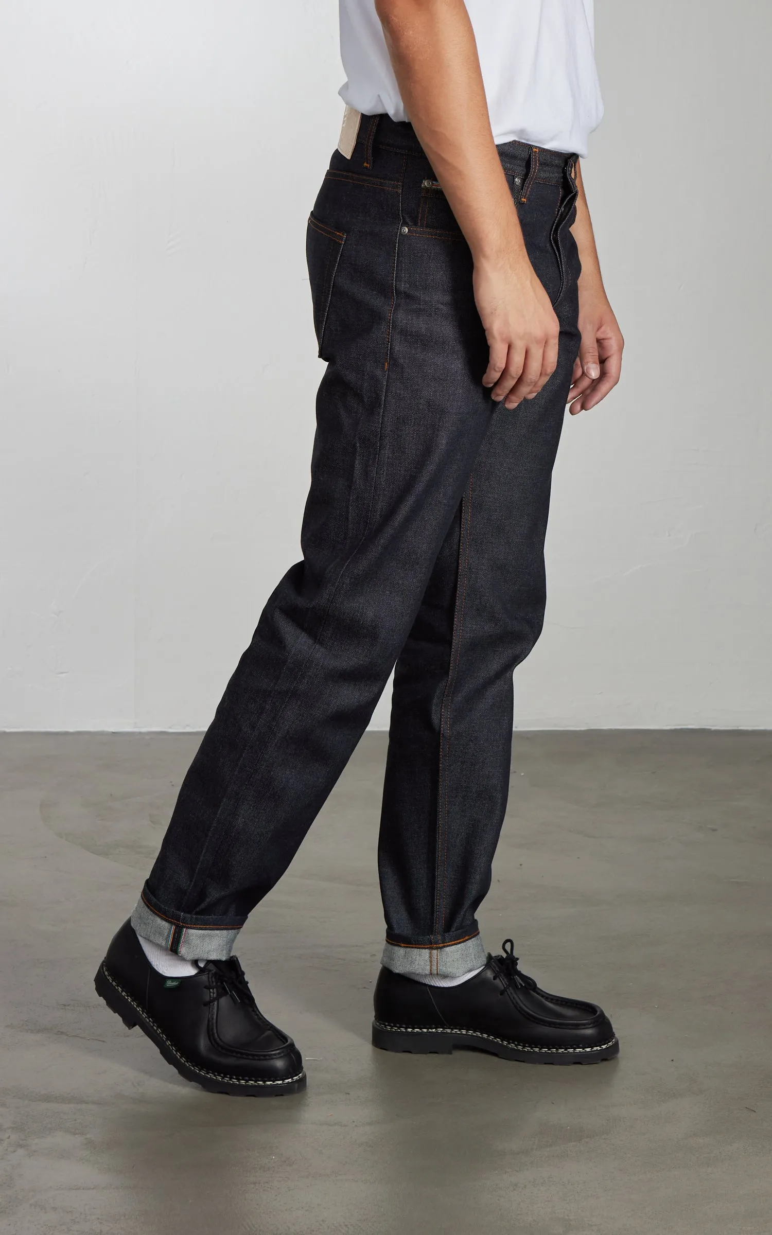 Naked & Famous Denim Easy Guy Dia De Los Muertos Selvedge Indigo 12.5oz sold by Cultizm product image thumbnail 5