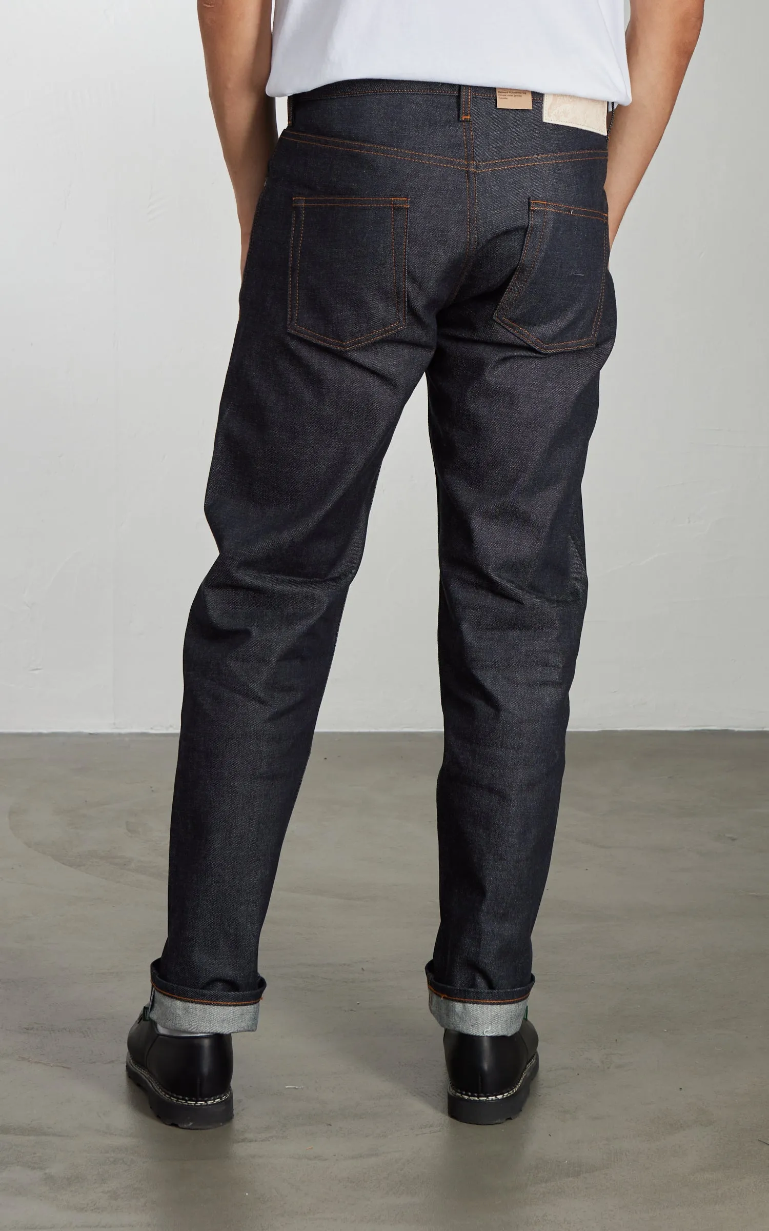 Naked & Famous Denim Easy Guy Dia De Los Muertos Selvedge Indigo 12.5oz sold by Cultizm product image thumbnail 3