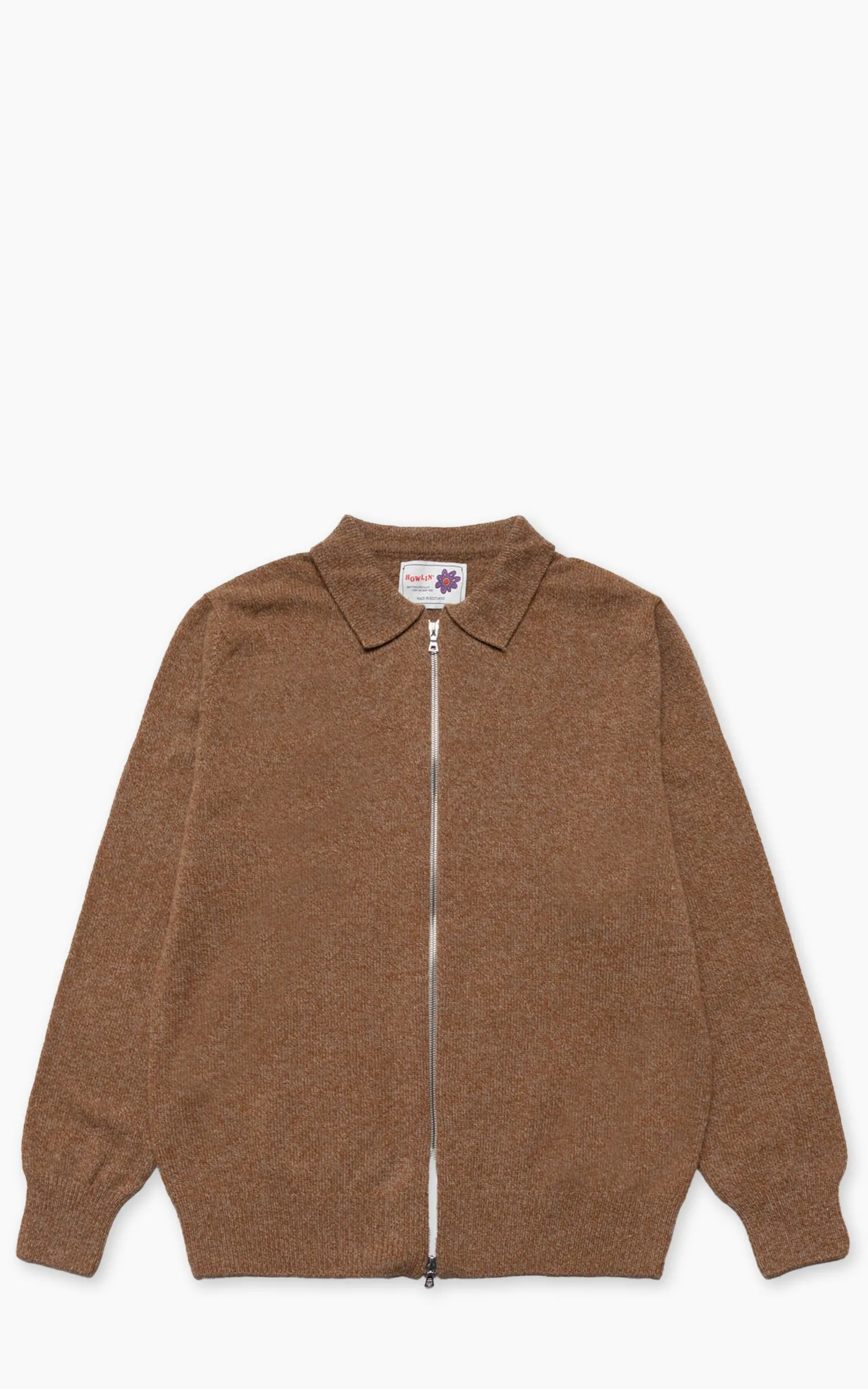 Howlin' High Pressure Knit Cardigan Nut Mix sold by Cultizm