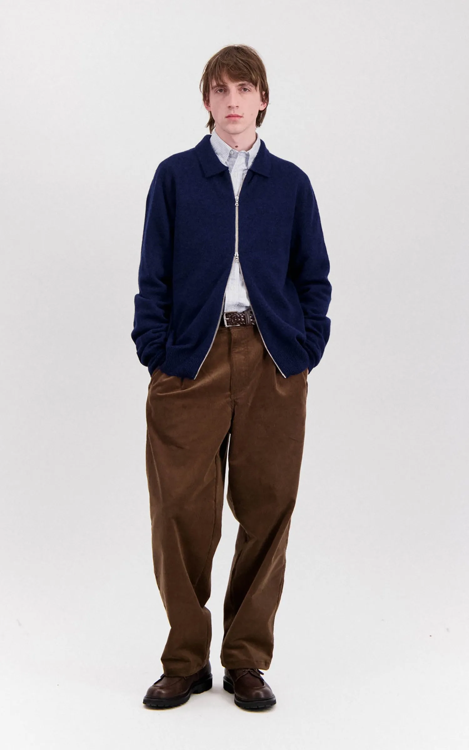 Howlin' High Pressure Knit Cardigan Navy Mix sold by Cultizm product image thumbnail 5