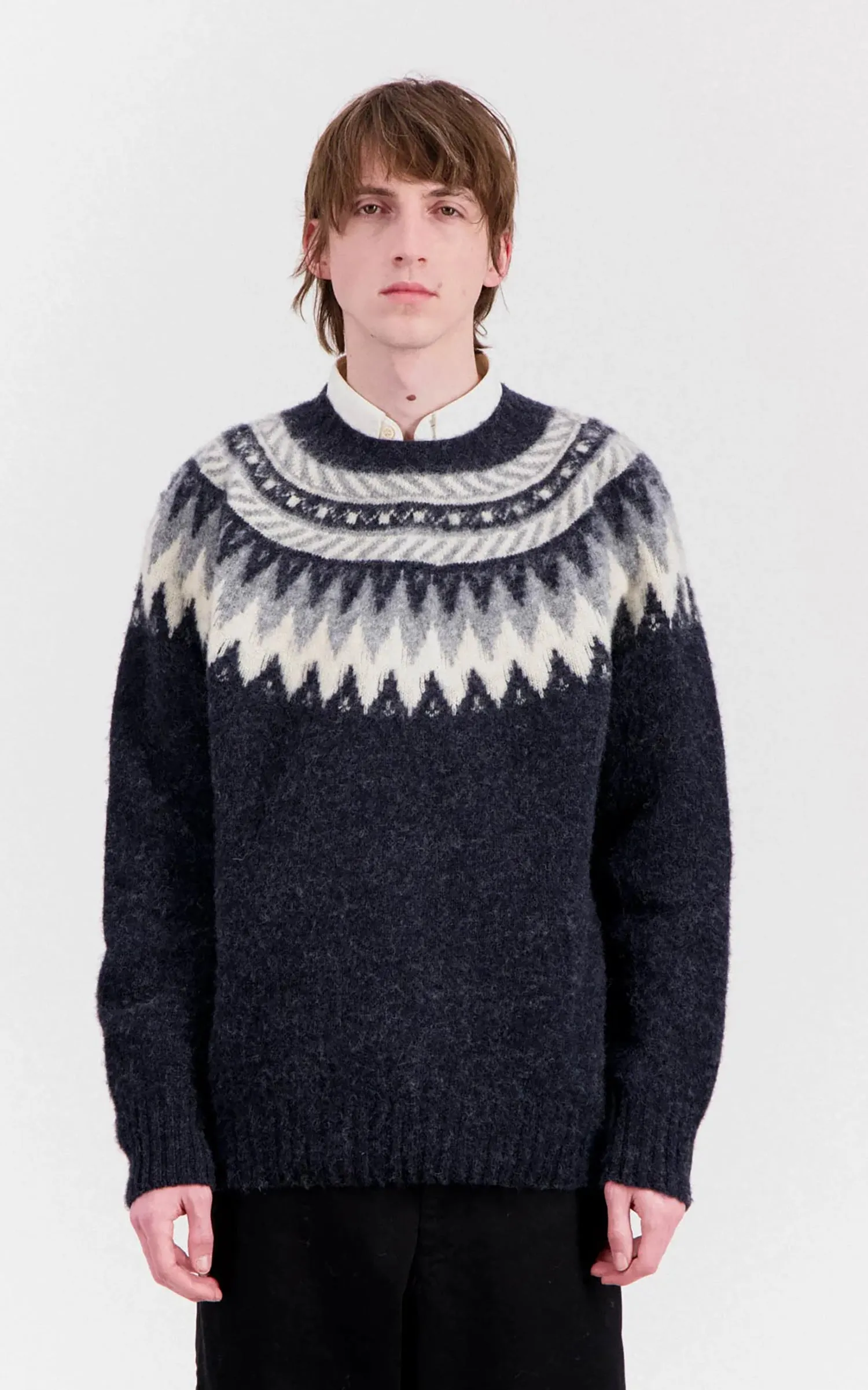 Howlin' Magician In The Mountain Sweater Charcoal sold by Cultizm product image thumbnail 2