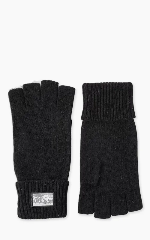Hestra Basic Wool Half Finger Glove Black sold by Cultizm