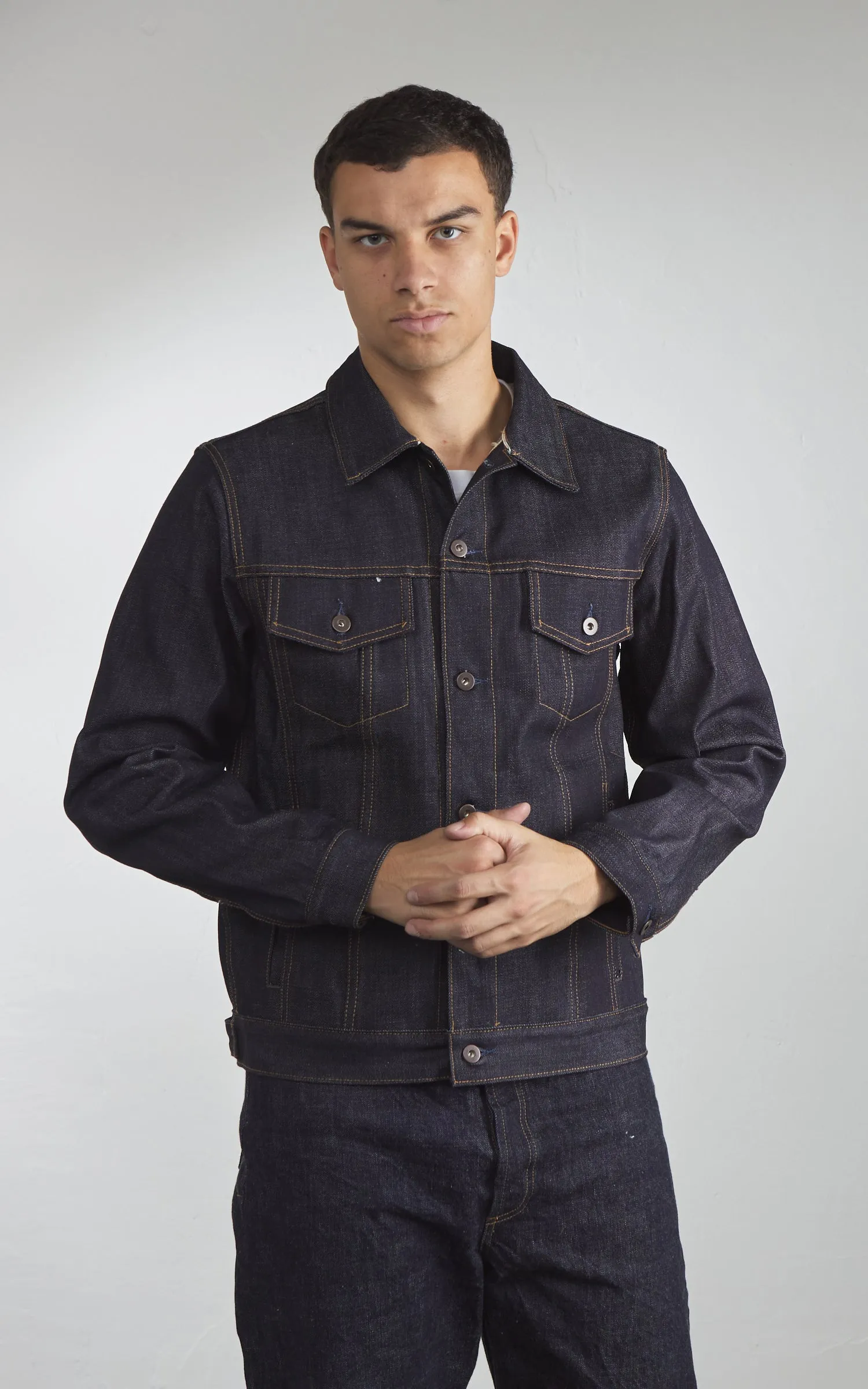 Tellason Jean Jacket Selvedge Denim Indigo 14.75oz sold by Cultizm product image thumbnail 4