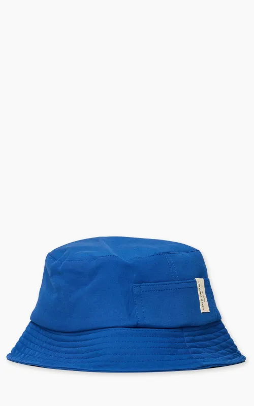 Merz b. Schwanen BH03 Cotton Poplin Bucket Hat Vintage Blue sold by Cultizm
