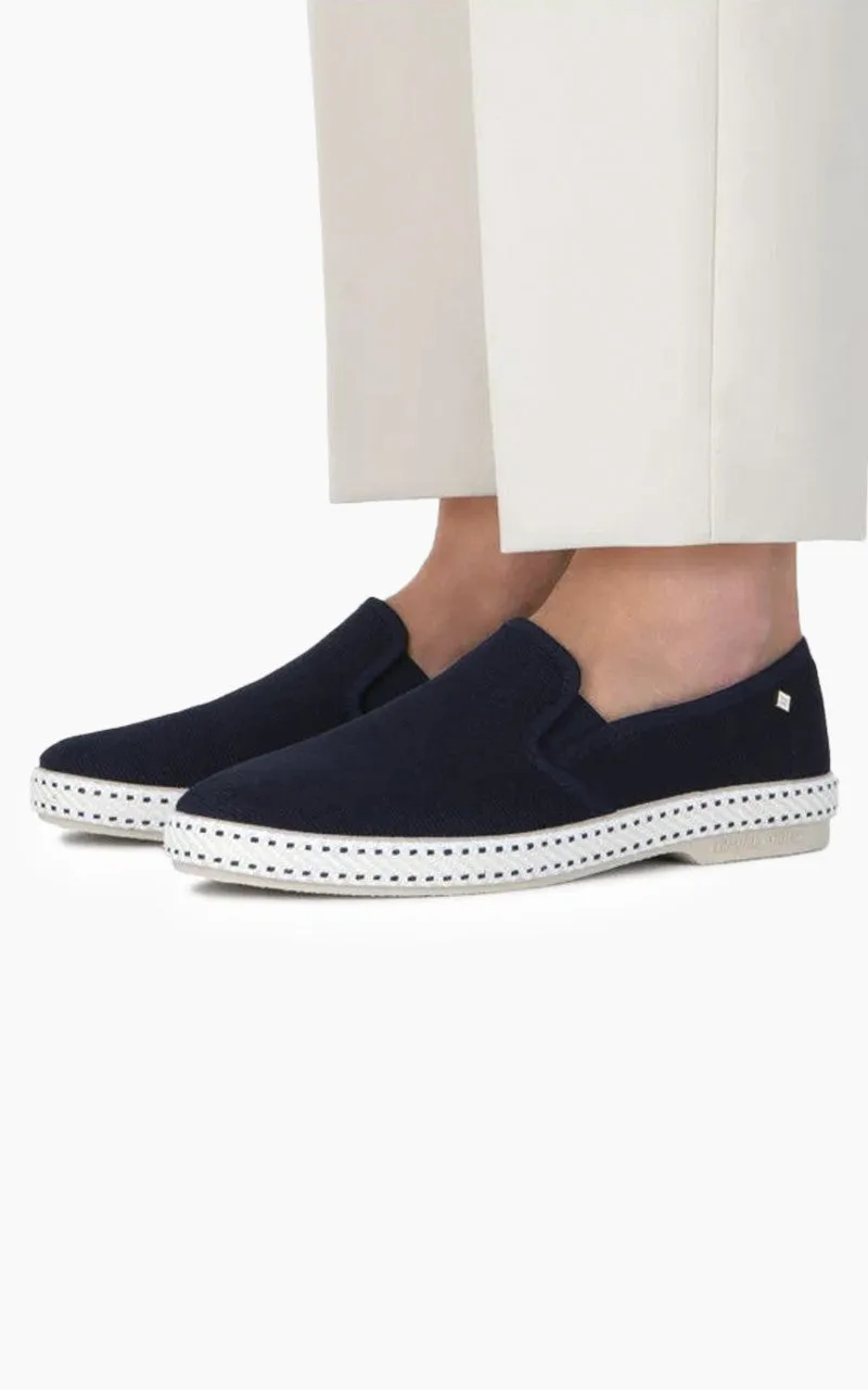 Rivieras Classic Toile Moccasin Marine sold by Cultizm product image thumbnail 3