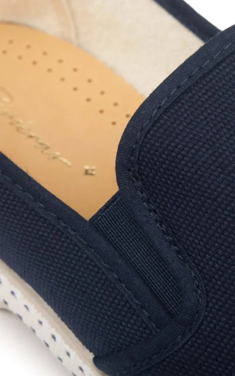 Rivieras Classic Toile Moccasin Marine sold by Cultizm product image thumbnail 4