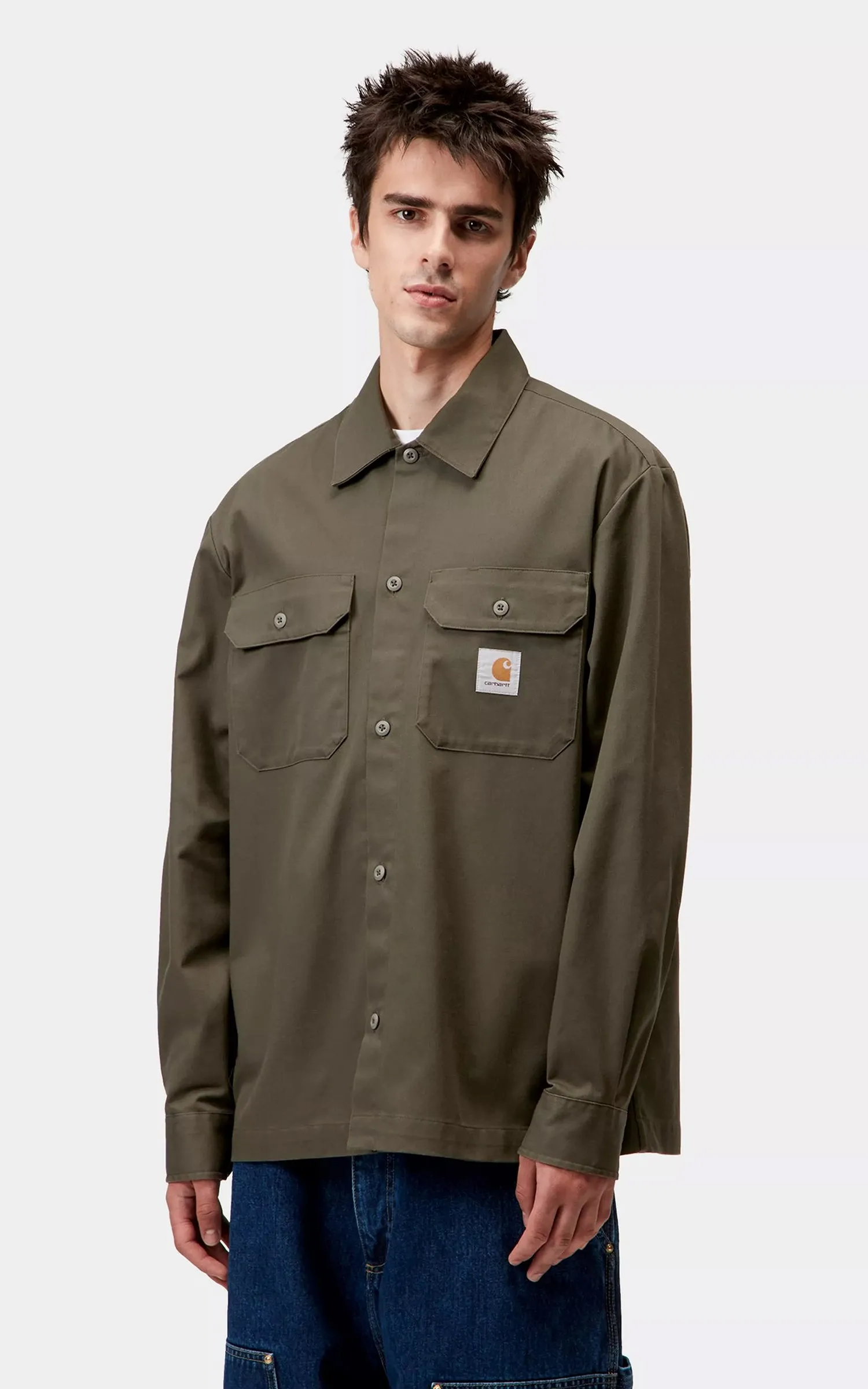 Carhartt WIP L/S Craft Shirt Cypress sold by Cultizm product image thumbnail 2