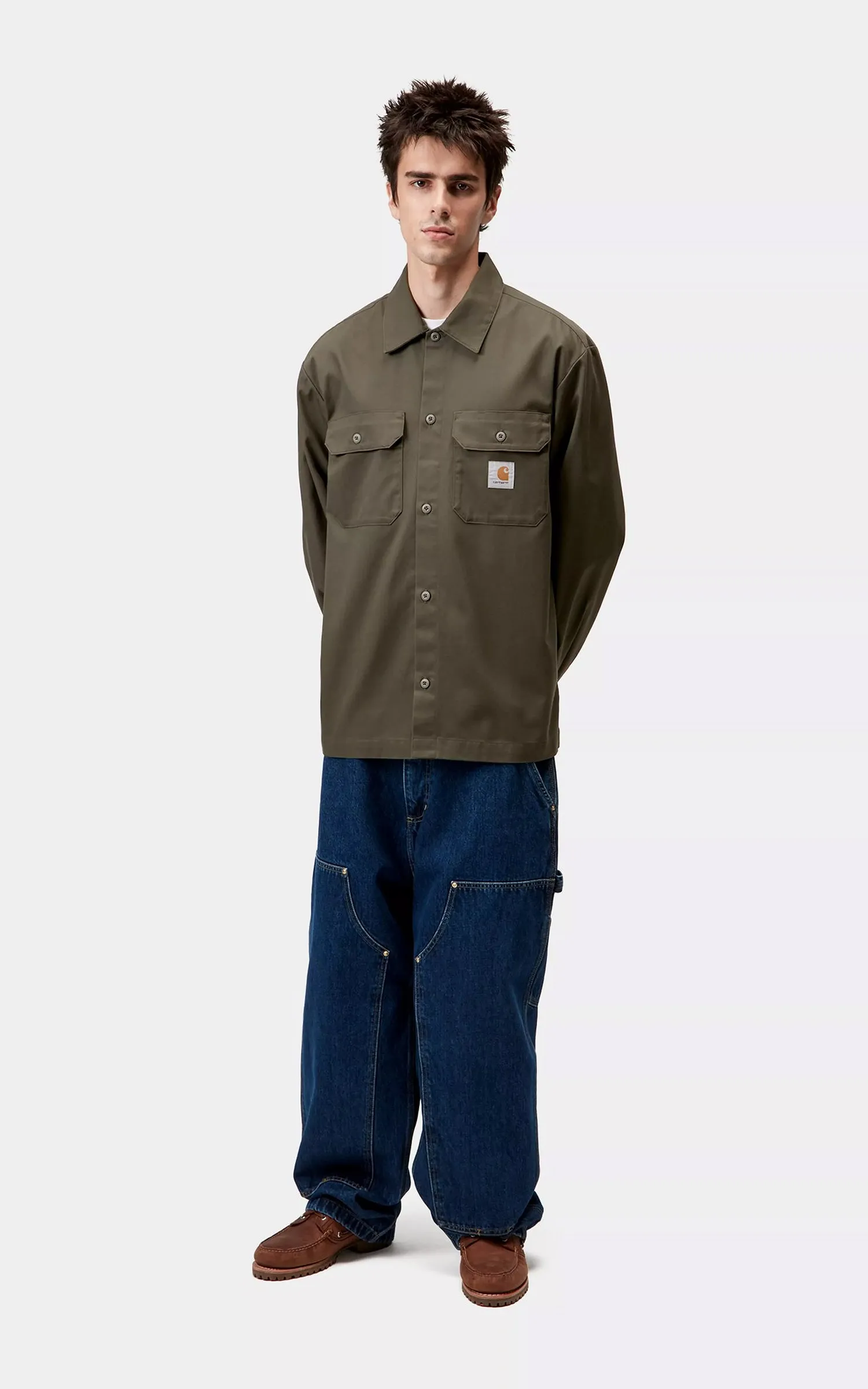 Carhartt WIP L/S Craft Shirt Cypress sold by Cultizm product image thumbnail 4