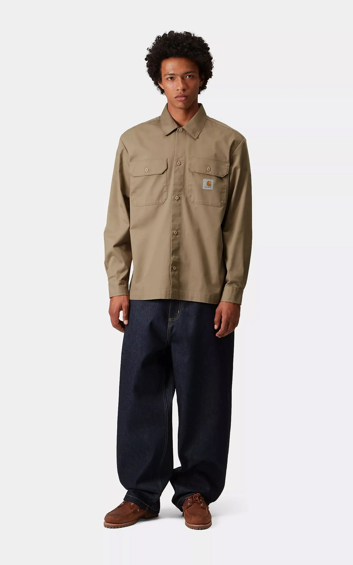 Carhartt WIP L/S Craft Shirt Leather sold by Cultizm product image thumbnail 4