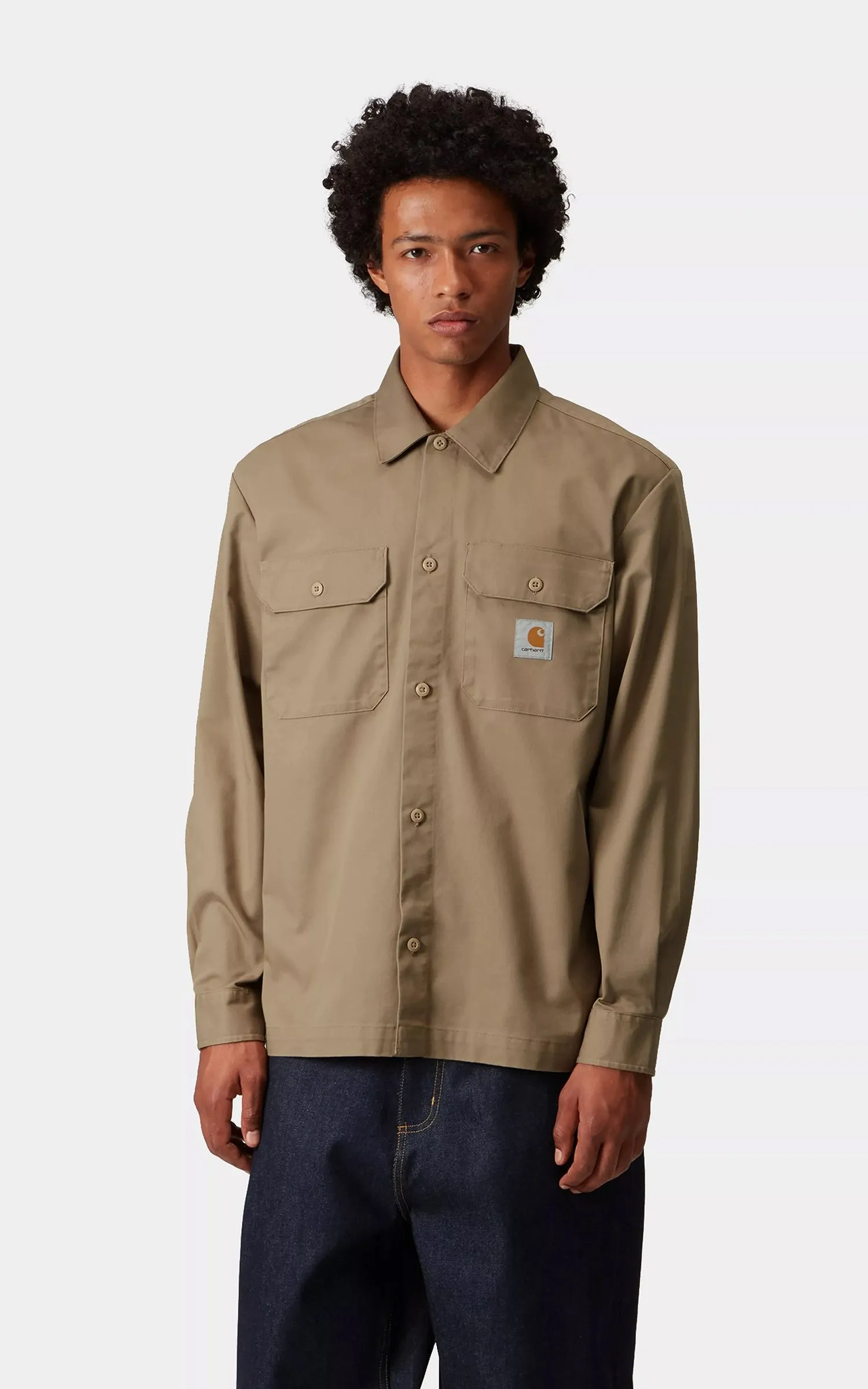 Carhartt WIP L/S Craft Shirt Leather sold by Cultizm product image thumbnail 2