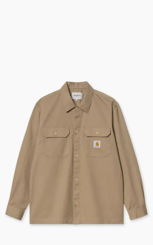 Carhartt WIP L/S Craft Shirt Leather made by Carhartt WIP