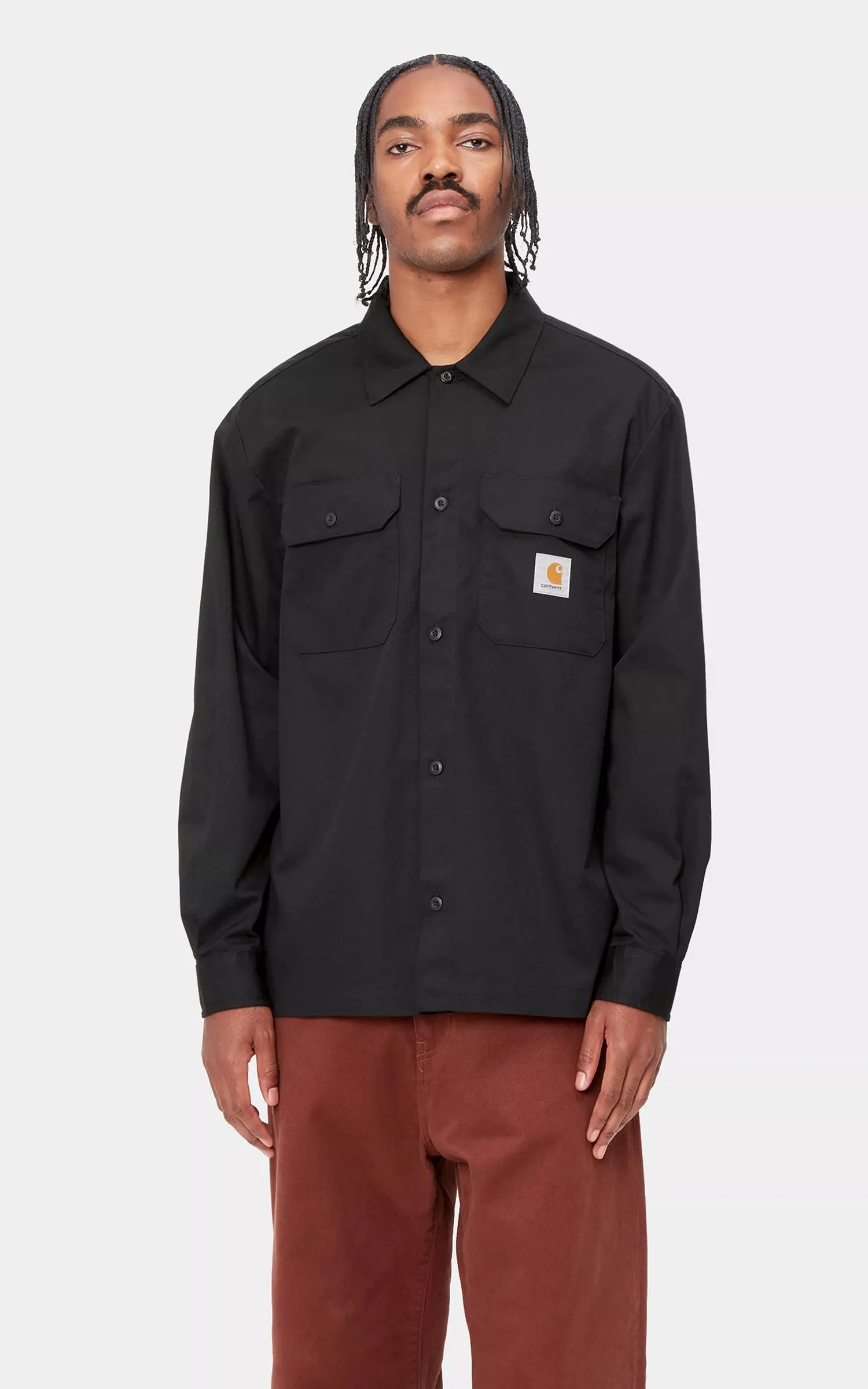 Carhartt WIP L/S Craft Shirt Black sold by Cultizm product image thumbnail 2