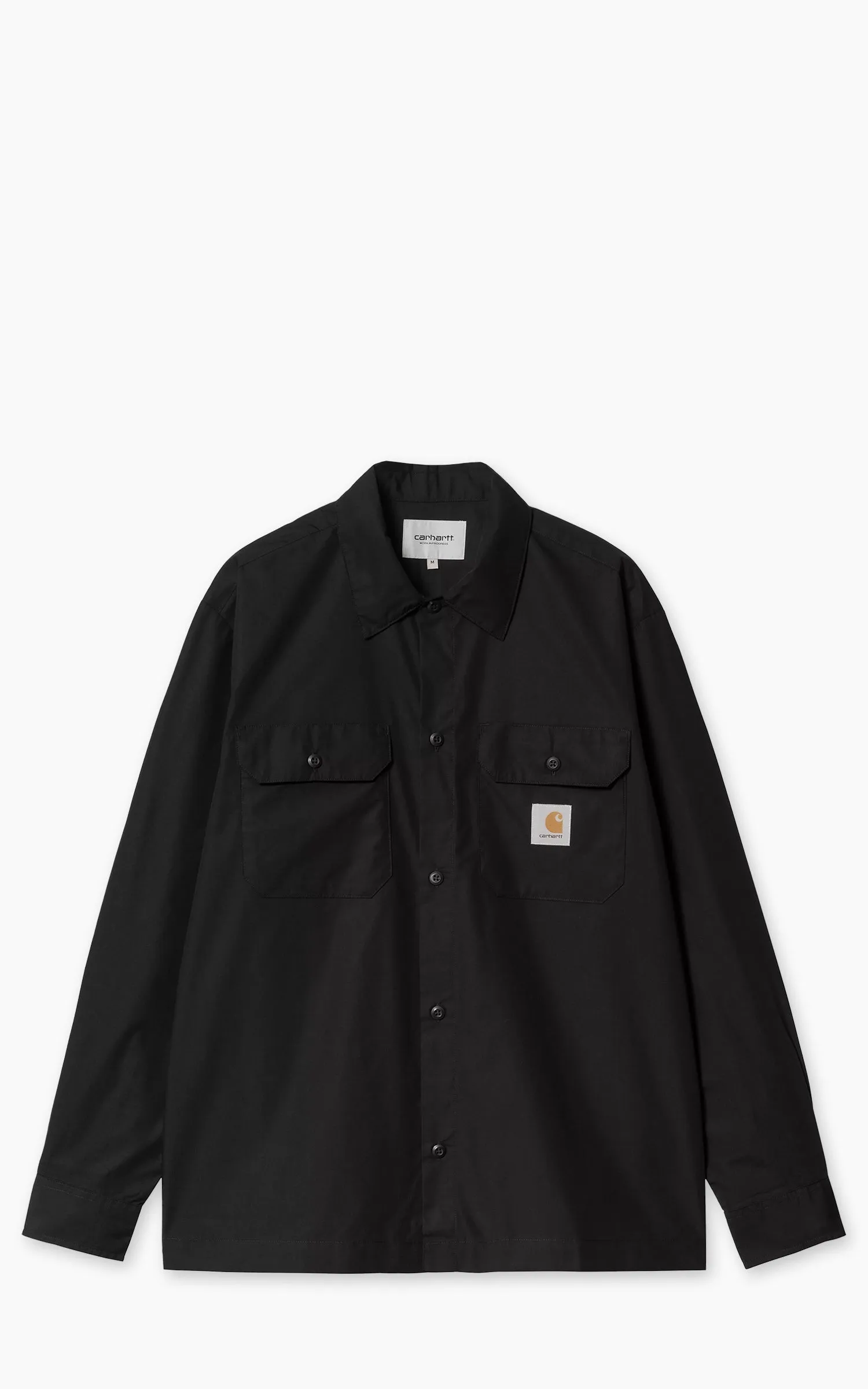 Carhartt WIP L/S Craft Shirt Black sold by Cultizm