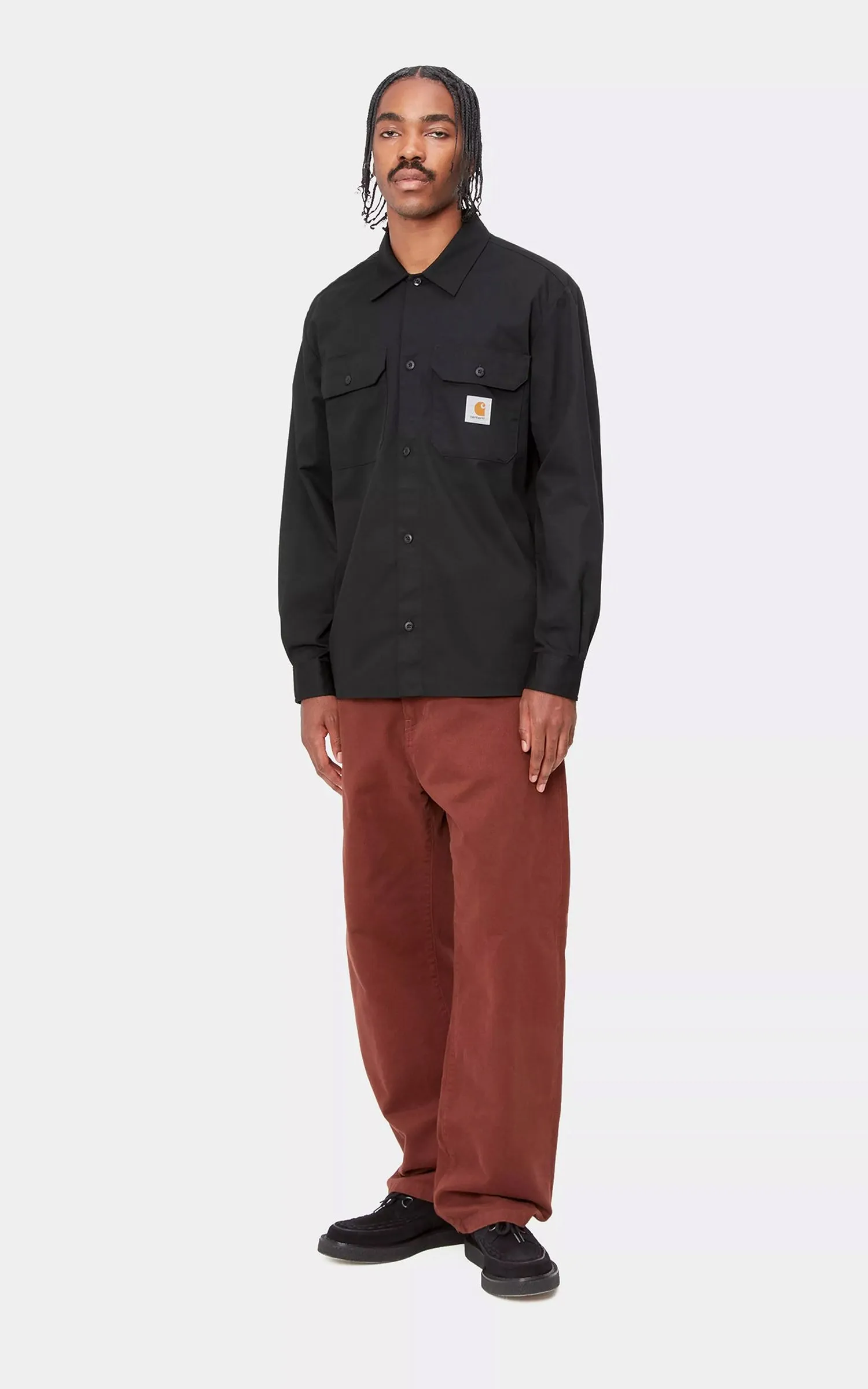 Carhartt WIP L/S Craft Shirt Black sold by Cultizm product image thumbnail 4