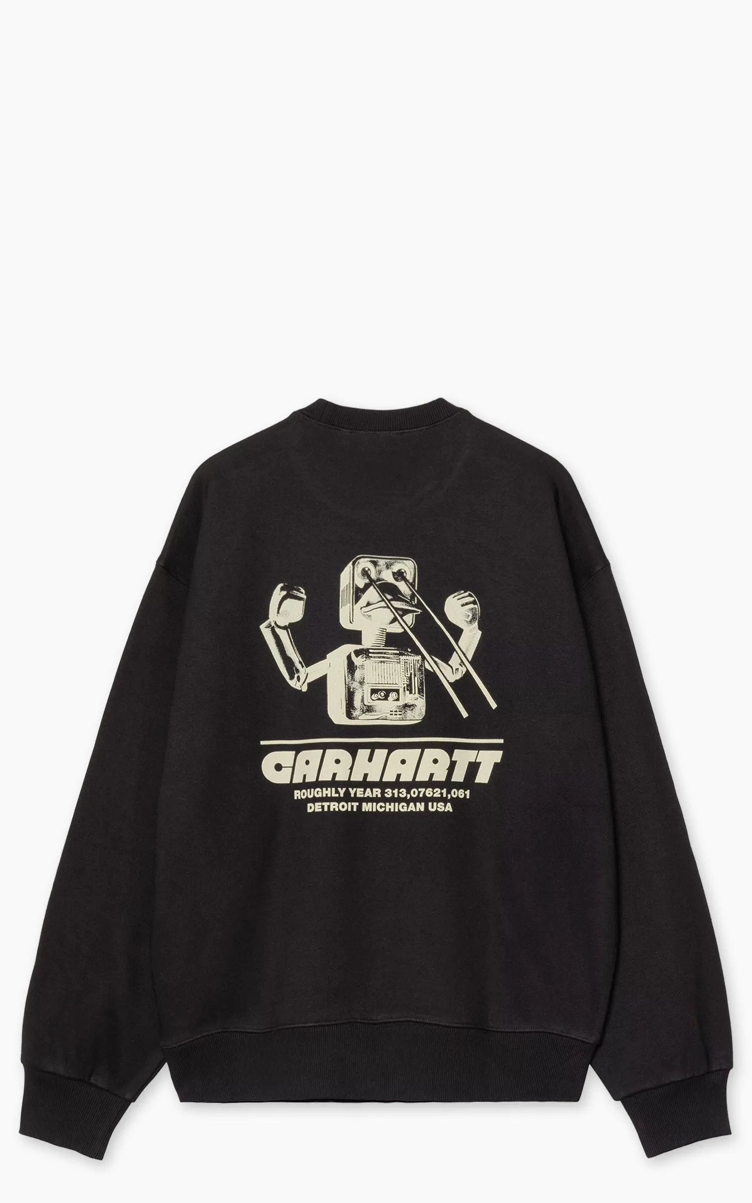 Carhartt WIP Wiptopia Sweatshirt Black sold by Cultizm product image thumbnail 3