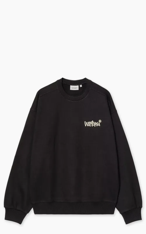 Carhartt WIP Wiptopia Sweatshirt Black sold by Cultizm