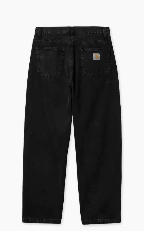 Carhartt WIP Landon Pant Robertson Denim Stone Washed Black sold by Cultizm