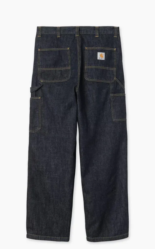 Carhartt WIP Double Knee Pant Camano Denim Rinsed Blue sold by Cultizm