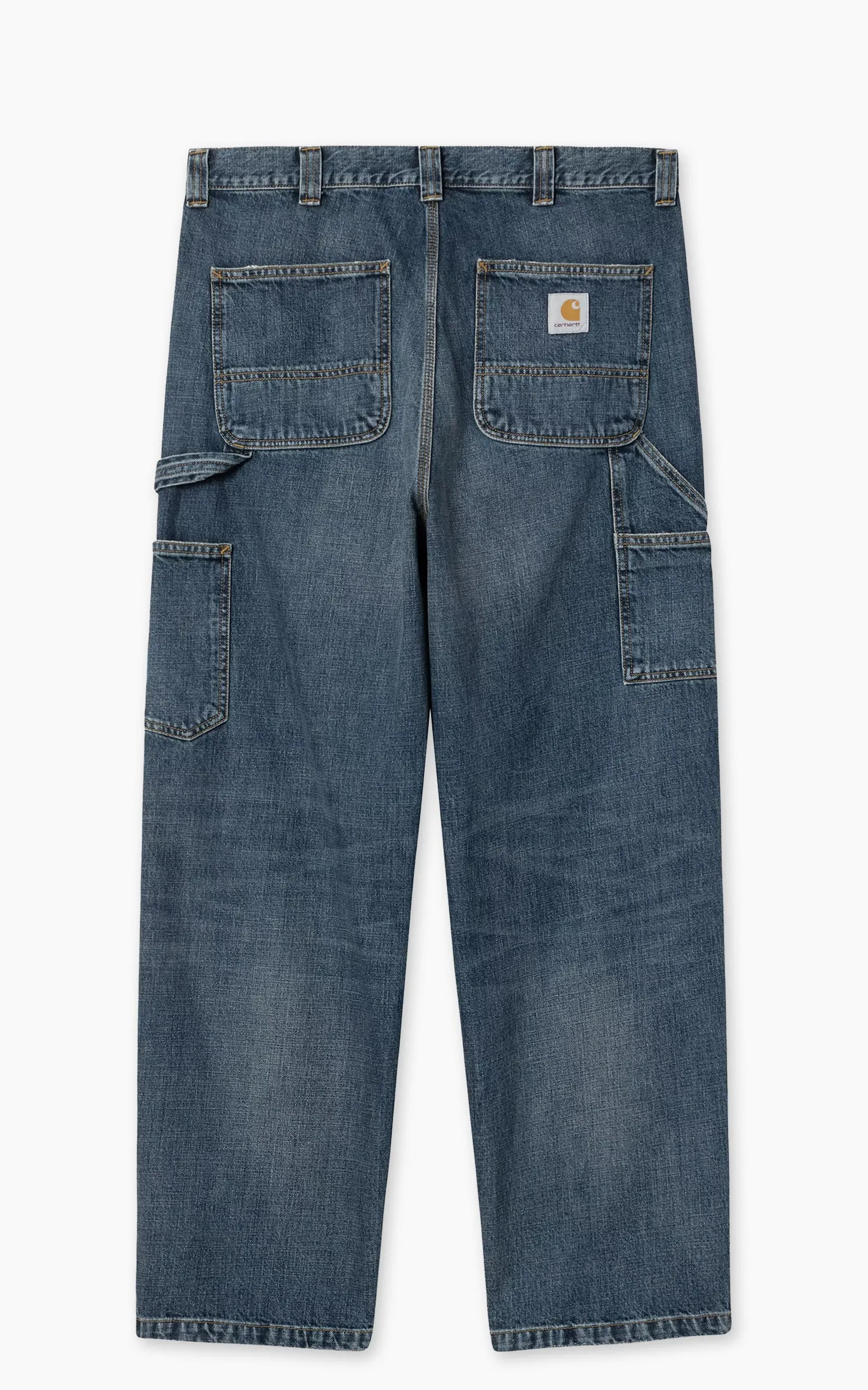 Carhartt WIP OG Double Knee Pant Camano Denim Dark Used Blue sold by Cultizm