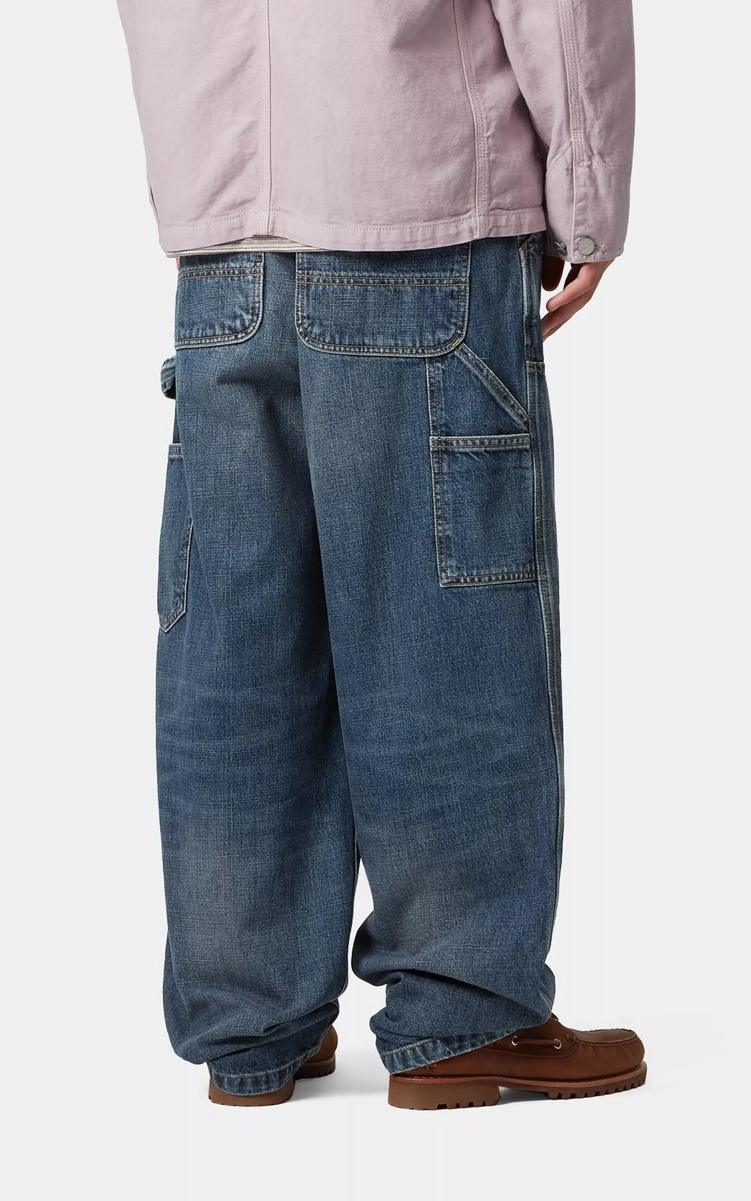 Carhartt WIP OG Double Knee Pant Camano Denim Dark Used Blue sold by Cultizm product image thumbnail 5