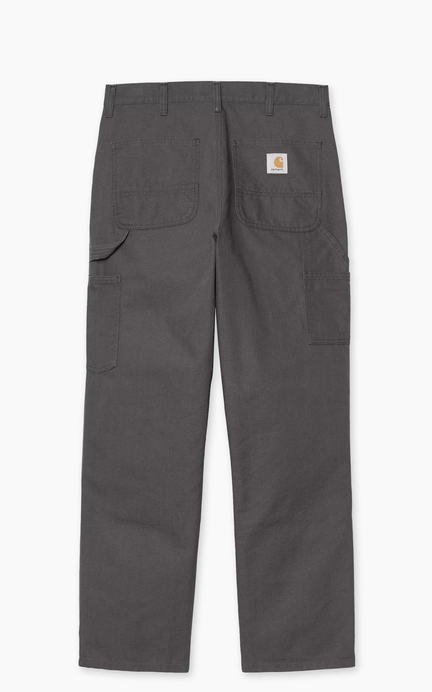 Carhartt WIP Double Knee Pant Dearborn Canvas Rinsed Graphite sold by Cultizm product image thumbnail 2