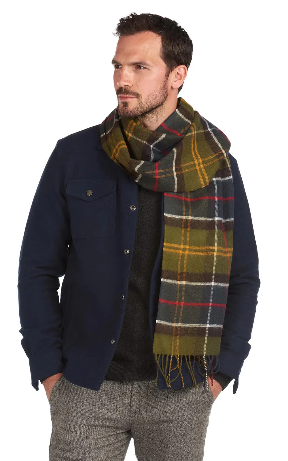 Barbour Scarf Yaxley Classic sold by Cultizm product image thumbnail 2
