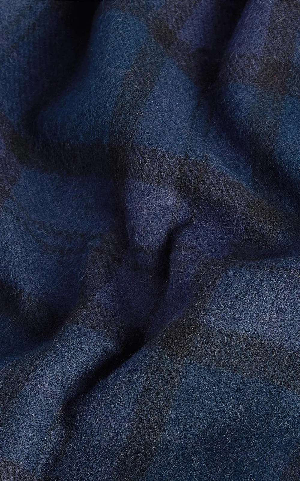 Barbour Scarf Tartan Lambswool Navy sold by Cultizm product image thumbnail 4