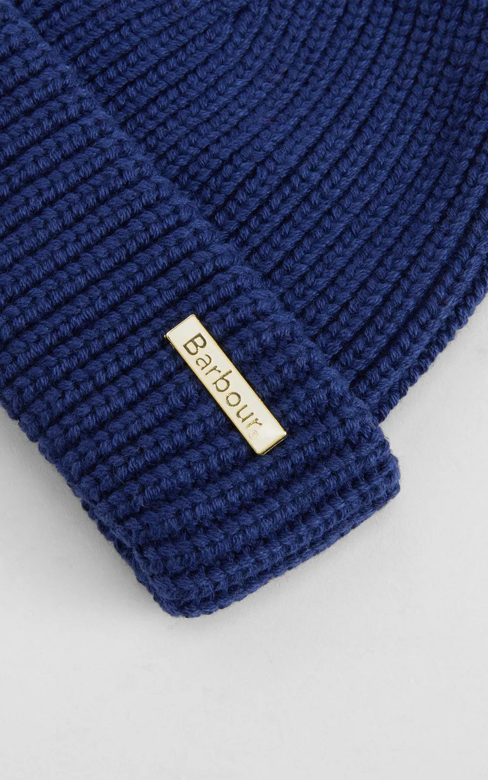 Barbour Beanie Mosely Fisherman Inky Blue sold by Cultizm product image thumbnail 3