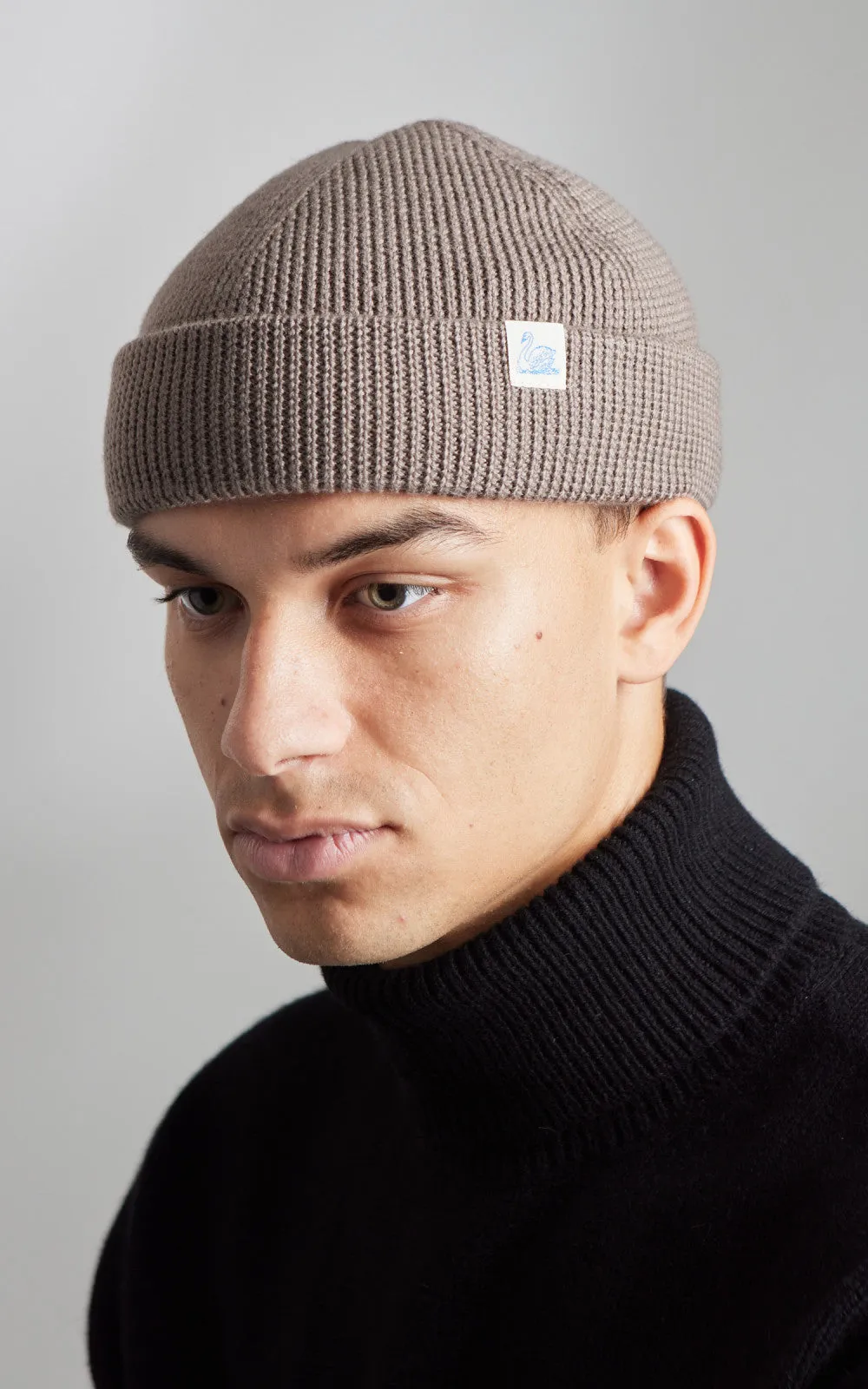 Merz b. Schwanen MWBN05 Merino Beanie Grain sold by Cultizm product image thumbnail 2