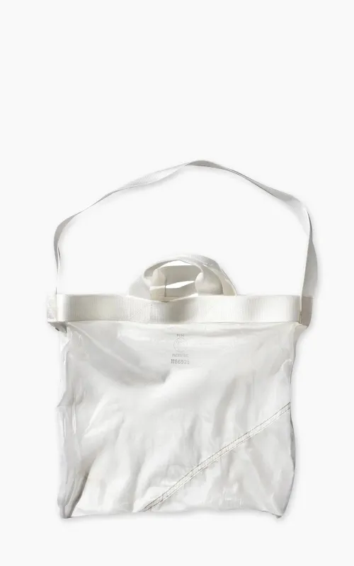 Puebco Vintage Parachute Light 2-Way Bag White made by PUEBCO