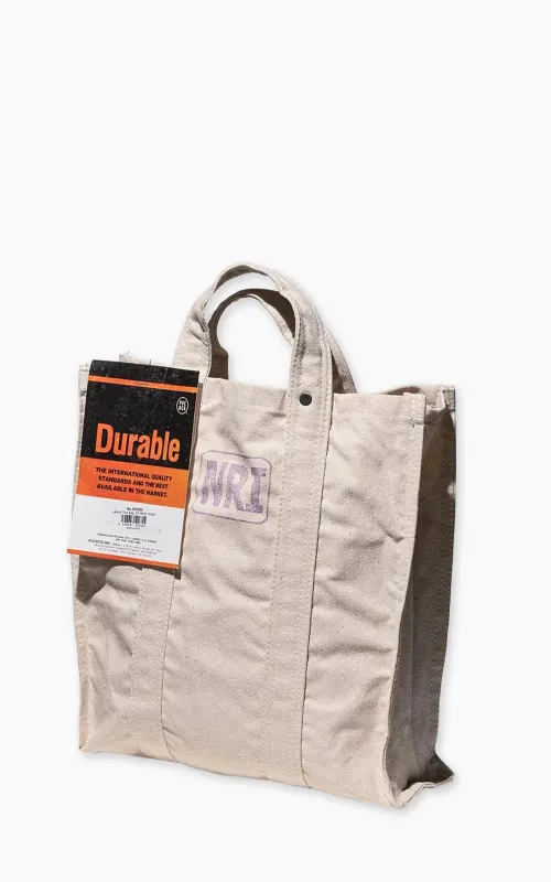 Puebco Labour Tote Bag Small Off White sold by Cultizm