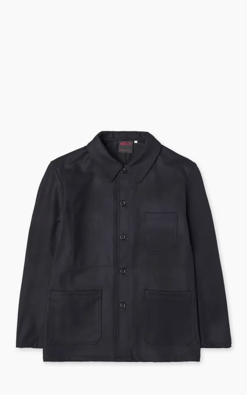 Vetra Workwear Jacket Melton Wool 2F/4 Navy sold by Cultizm