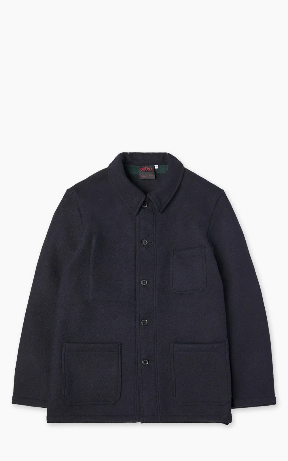 Vetra Workwear Jacket Double-Face Melton Wool 5F/4 Navy sold by Cultizm