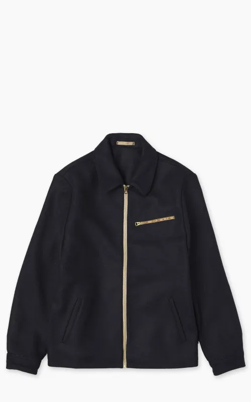 George Wool Zip Jacket Blue sold by Cultizm