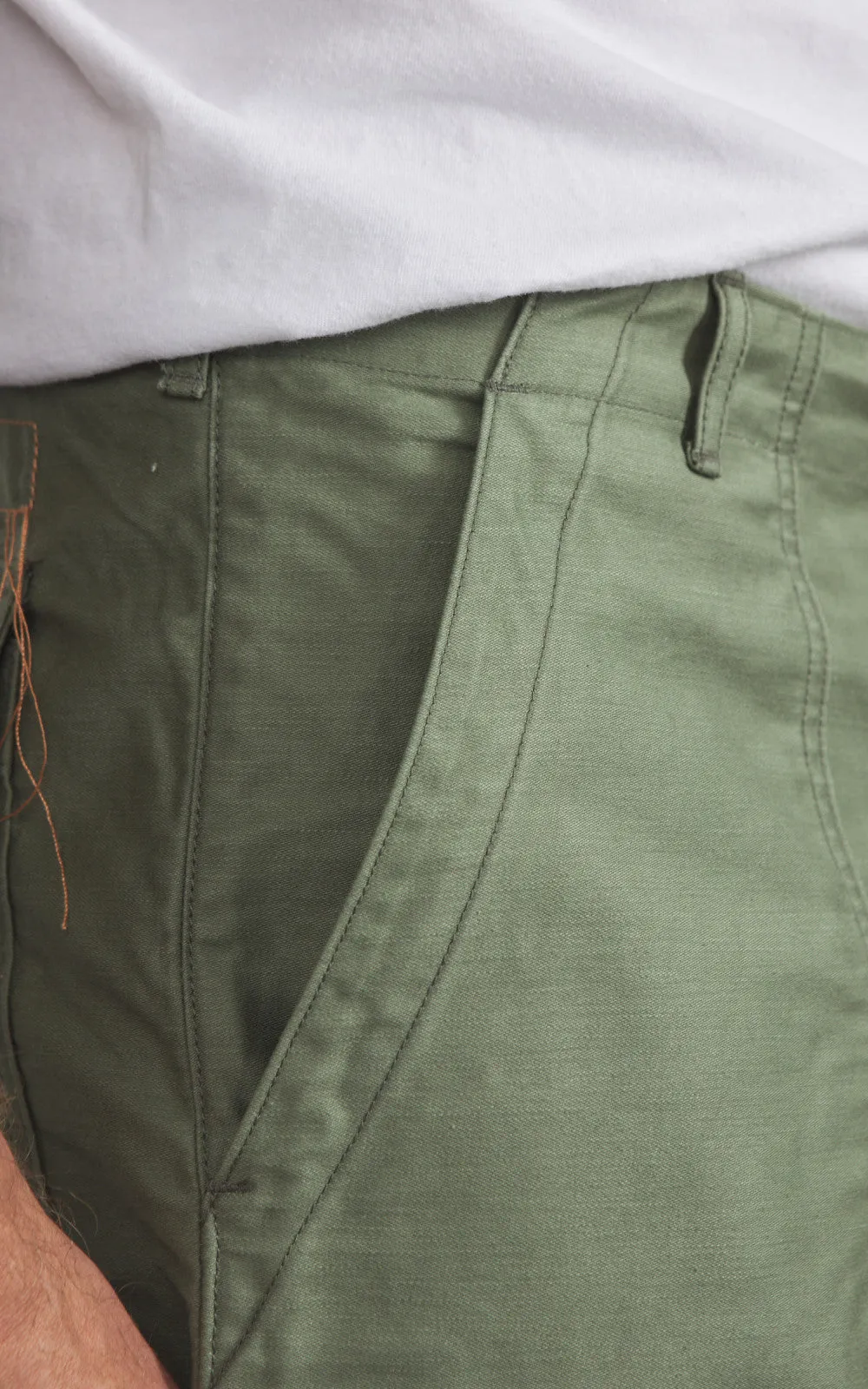 Fortela New Fatigue Pants Sateen Green sold by Cultizm product image thumbnail 5