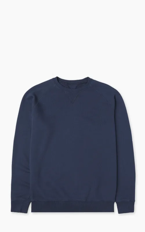 Fortela Harvard Crewneck Sweatshirt Indigo sold by Cultizm
