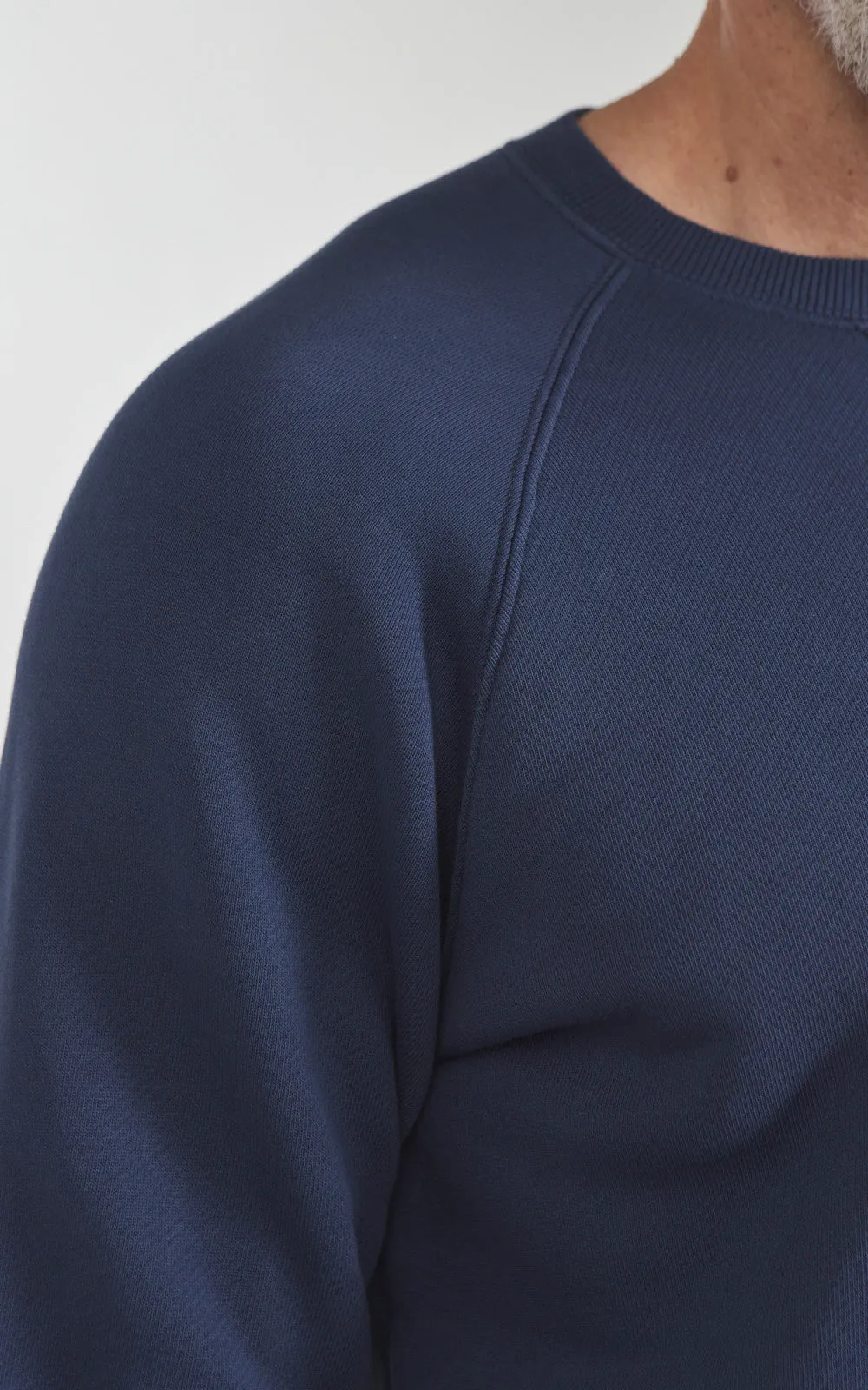 Fortela Harvard Crewneck Sweatshirt Indigo sold by Cultizm product image thumbnail 3