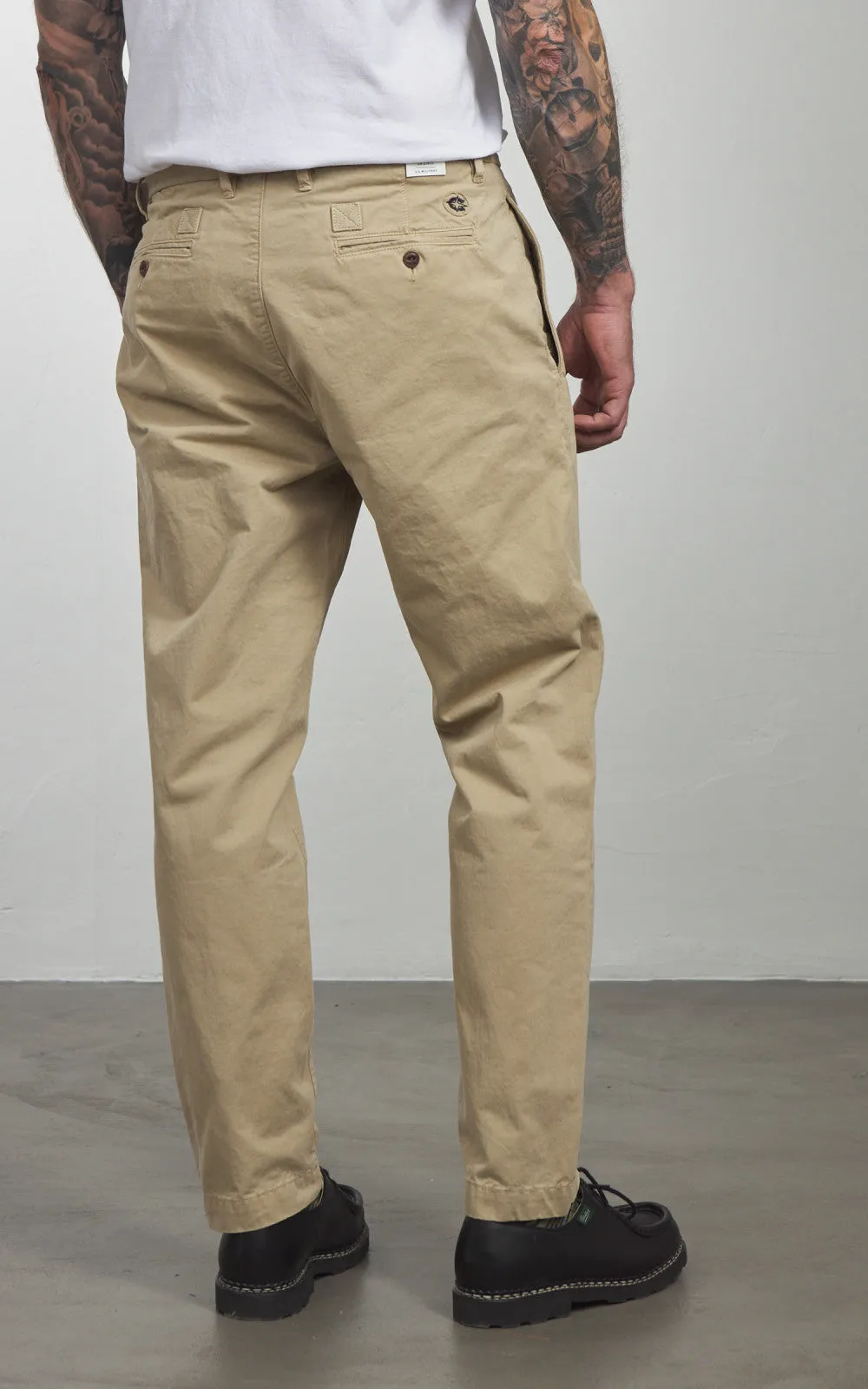 Chesapeake's Hermann Chino Pant Gabardine Sand sold by Cultizm product image thumbnail 4