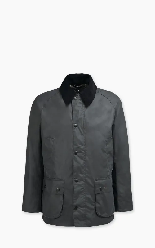 Barbour Ashby Wax Jacket Grey sold by Cultizm