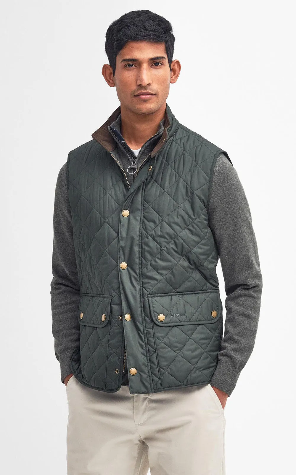 Barbour Lowerdale Vest Sage sold by Cultizm product image thumbnail 3