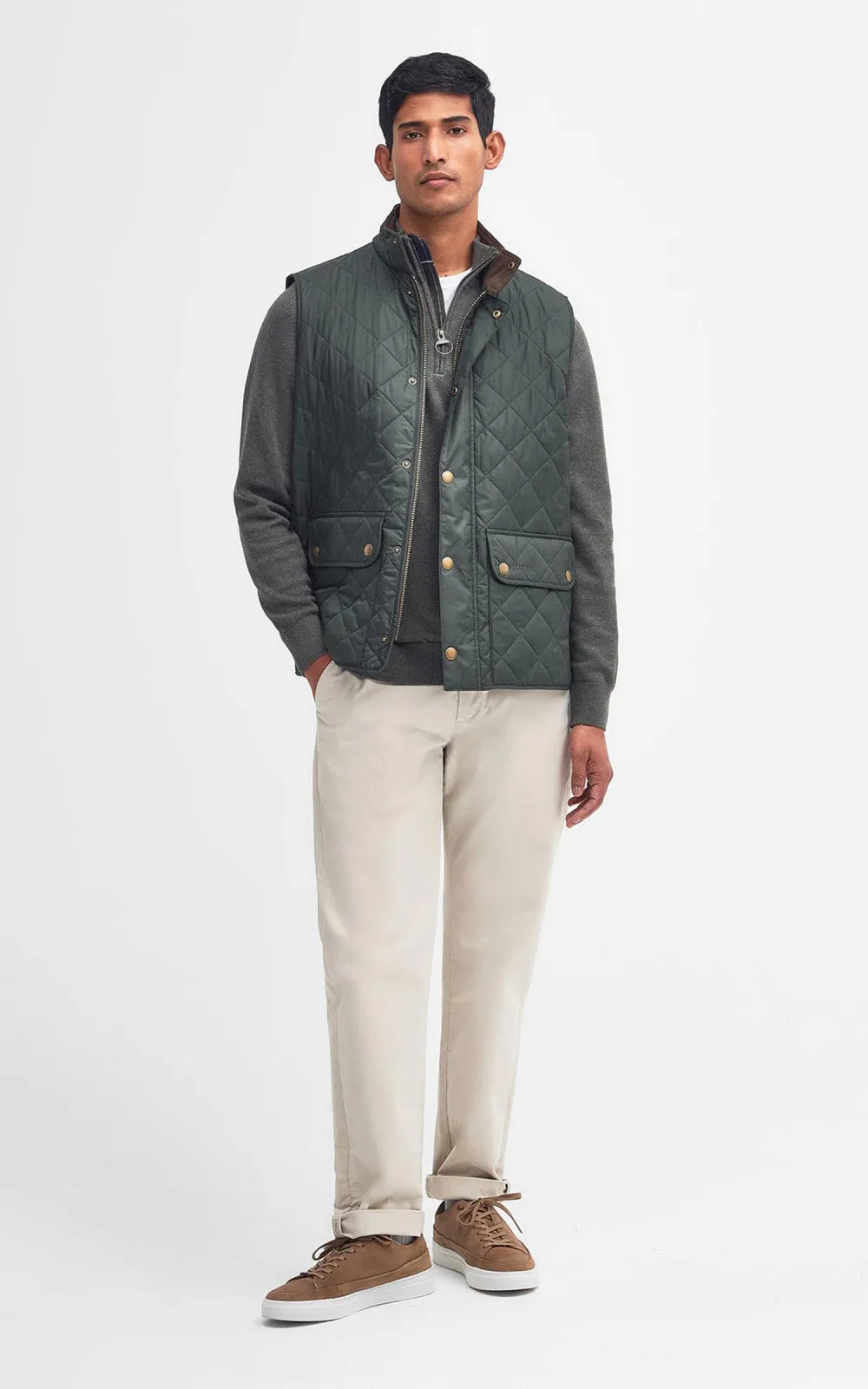 Barbour Lowerdale Vest Sage sold by Cultizm product image thumbnail 2