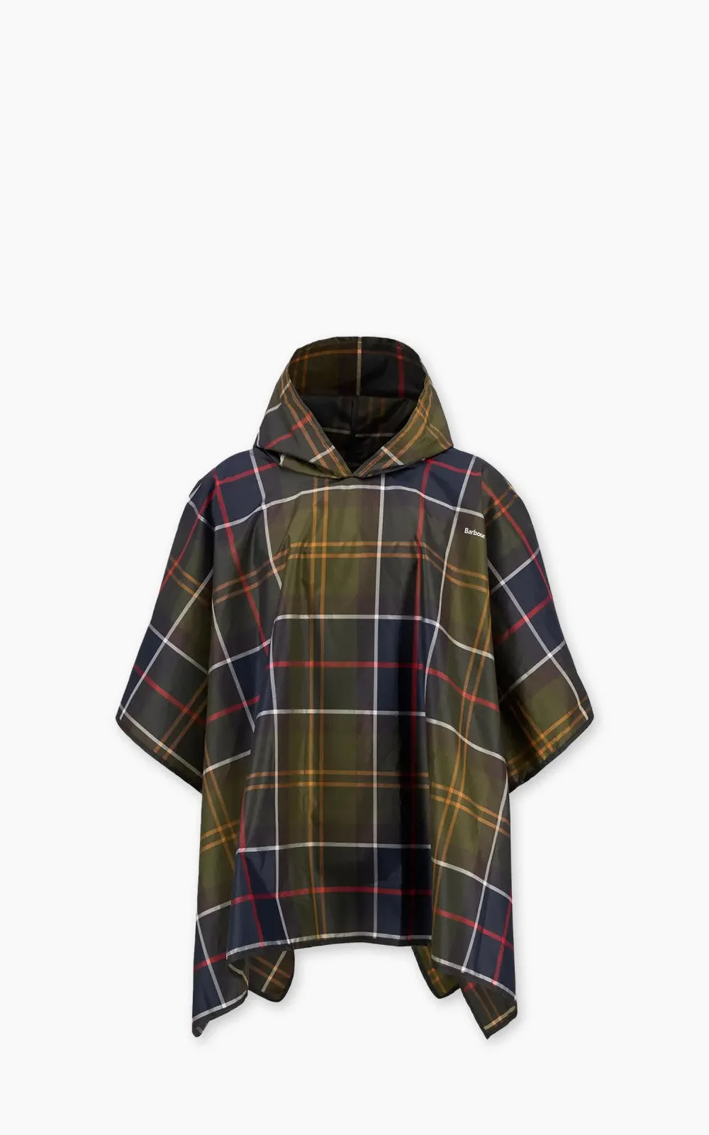 Barbour Tartan Poncho Showerproof Classic sold by Cultizm