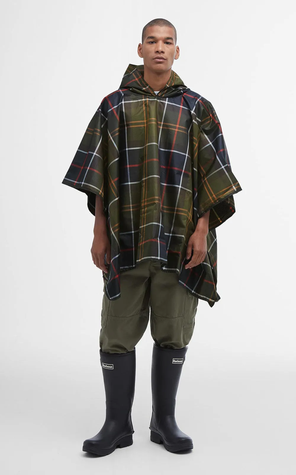Barbour Tartan Poncho Showerproof Classic sold by Cultizm product image thumbnail 2
