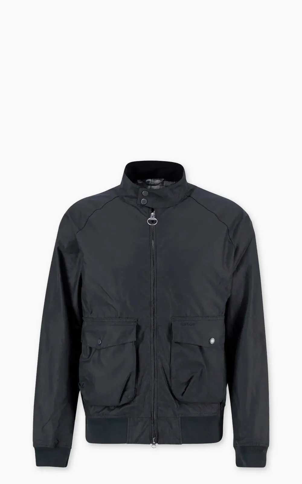 Barbour Royston Wax Jacket Navy sold by Cultizm