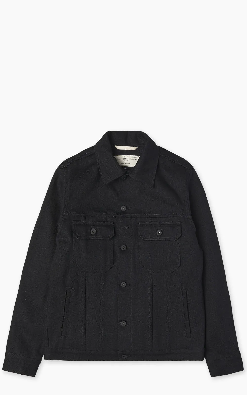 Rogue Territory Cruiser Jacket Selvedge Cryptic Stealth 17oz sold by Cultizm