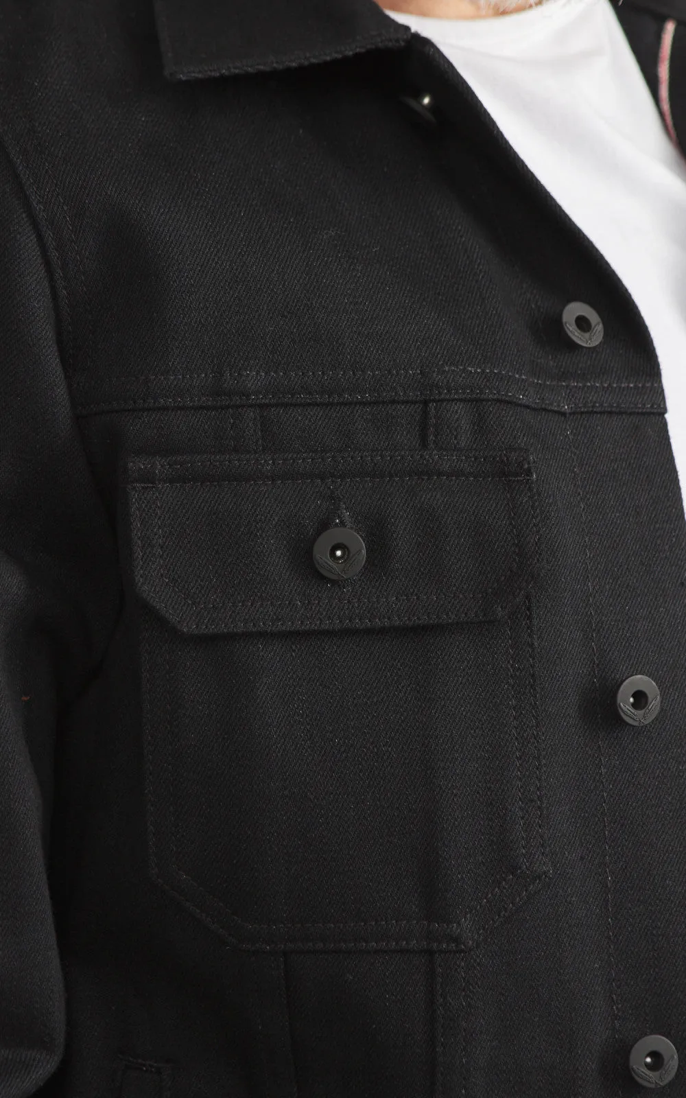 Rogue Territory Cruiser Jacket Selvedge Cryptic Stealth 17oz sold by Cultizm product image thumbnail 5